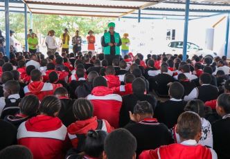 Gauteng Social Development descends at Diepsloot High School to educate learners about their rights